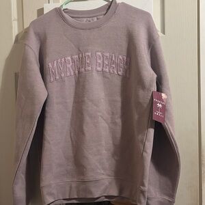 Women's Purple Myrtle Beach Sweatshirt